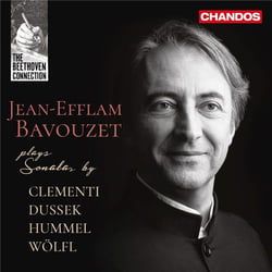 Plays sonatas by Clementi Dussek