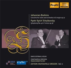 Edition Staatskapelle Dresden Vol.11 : Franz Konwitschny - Brahms & Tchaikovsky
