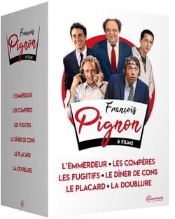 François Pignon, 6 films : L'emmerdeur + Les compères + Les fugitifs + Le dîner de cons + Le placard + La doublure