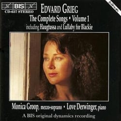 The comple songs /vol.1 (including Haugtussa and Lullaby for Blackie)
