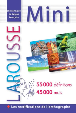 Mini dictionnaire de français (édition 2014)