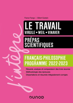 Le travail - prépas scientifiques français-philosophie (édition 2022/2023)