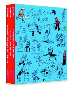 Les aventures de Tintin : coffret : Tintin en Amérique, Tintin au Congo, Tintin au pays des Soviets