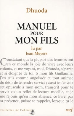 Dhuoda - Manuel pour mon fils