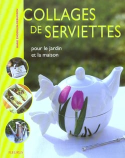 Collages de serviettes pour le jardin et la maison