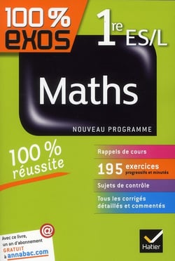 100% exos - mathématiques - 1ère es