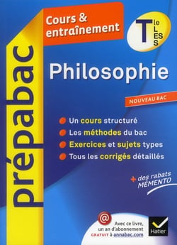 Prépabac cours & entraînement - philosophie - terminale l, es, s