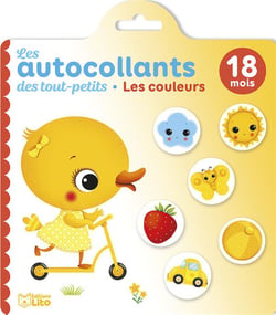 Les Autocollants des tout-petits : Les couleurs, 18mois : Le jardin