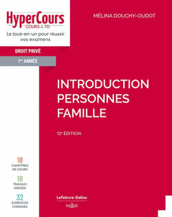 Introduction personnes famille (12e édition)