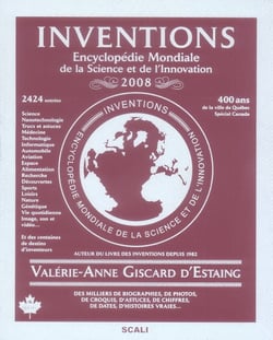 Inventions 2008 - encyclopedie mondiale de la science et de l'innovation