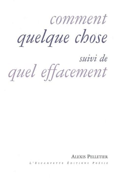 Comment quelque chose - quel effacement