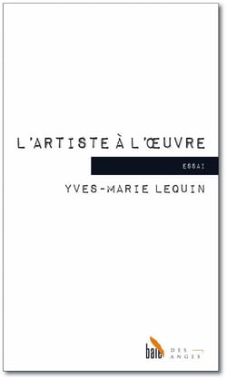 L'artiste à l'oeuvre - la poétique d'aristote