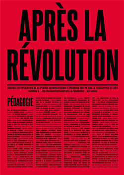 Après la révolution N° 3 Pédagogie