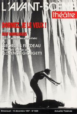 Revue L'Avant-scène théâtre n.1020 : dormez, je le veux ! - neuf monologues
