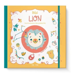 Bébé Lion : Livre de naissance et des premières fois