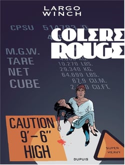 Largo Winch Tome 18 : colère rouge