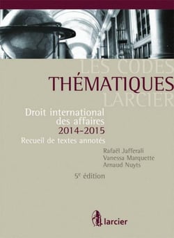 Droit international des affaires (5e édition)