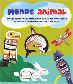 Monde animal - iillustrations d'art amérindien de la côte nord-ouest