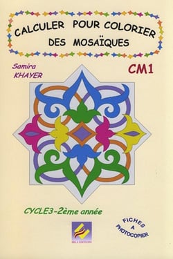 Calculer pour colorier des mosaïques CM1