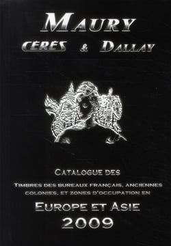 Catalogue des timbres europe et asie (édition 2009)