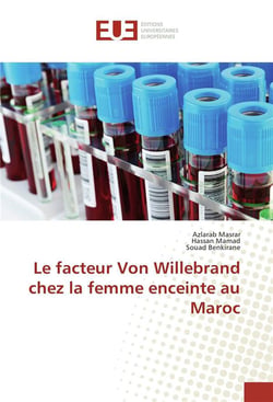 Le facteur von willebrand chez la femme enceinte au maroc