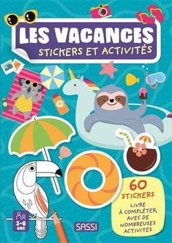 Livres d'activités : Les vacances