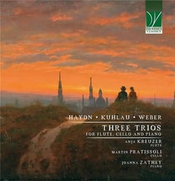 Haydn - Kuhlau - Weber : Trois trios pour flûte, piano et violoncelle