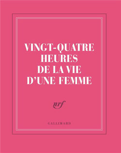 Carnet carré "Vingt-quatre heures de la vie d'une femme" (papeterie)