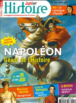 Histoire junior n  105 napoleon - mars 2021