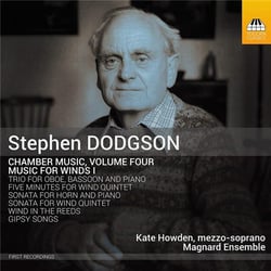 Dodgson : Musique de chambre Vol.4 - Musique pour vents