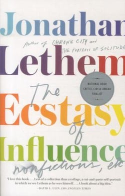 The ecstasy of influence: nonfictions, etc.