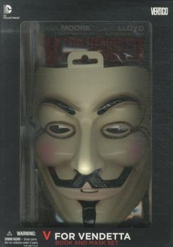 V for vendetta: deluxe collector set - book and mask set