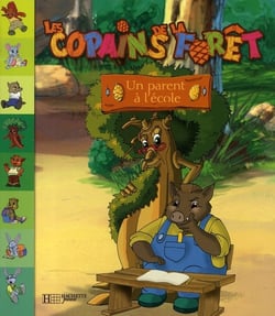 Les copains de la forêt - un parent à l'école