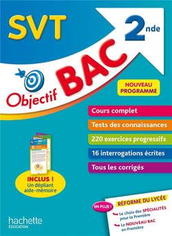 Objectif bac : SVT - 2de