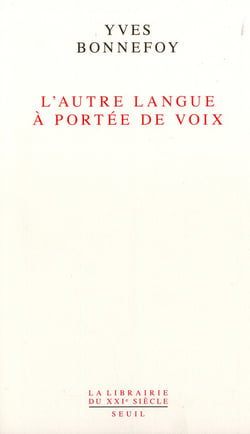 L'autre langue à portée de voix