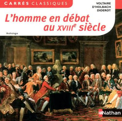 L'homme en débat au XVIII siècle