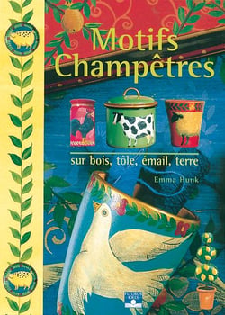 Motifs champetres sur bois, tole...
