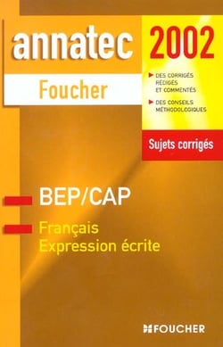 Expression ecrite bep francais t.1