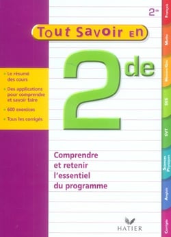 Tout savoir : 2nde