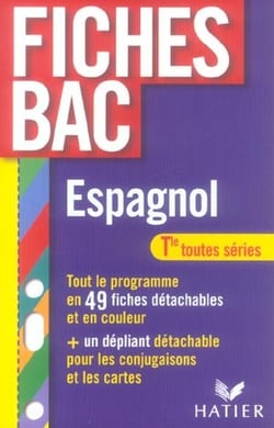 Espagnol terminale toutes sections
