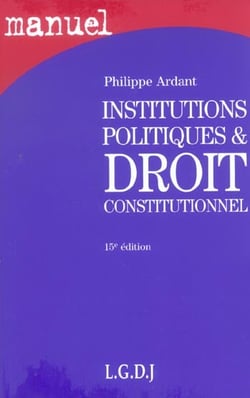Institutions politiques et droit constitutionnel (15e edition)