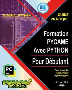 Formation pygame avec python - et pycharm 2022.3 - illustrations, couleur