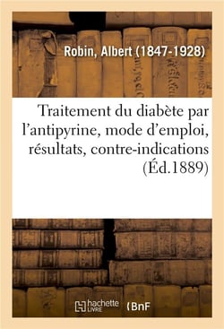 Traitement du diabete par l'antipyrine, mode d'emploi, resultats, contre-indications