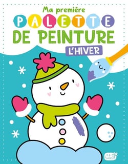 MA PREMIÈRE PALETTE DE PEINTURE - HIVER