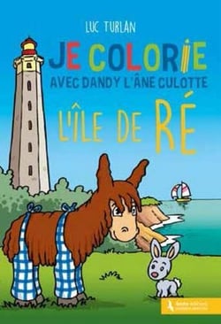 Je colorie avec dandy l'âne culotte - l'ile de ré