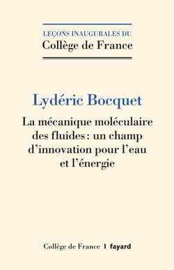 La Mécanique moléculaire des fluides : un champ d'innovation pour l'eau et l'énergie