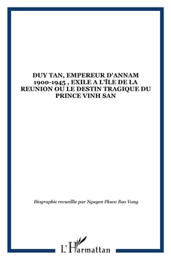 DUY TAN, EMPEREUR D'ANNAM 1900-1945 , EXILE A L'ÎLE DE LA RE