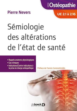 Sémiologie des altérations de l'état de santé - UE 2.1 à 2.16