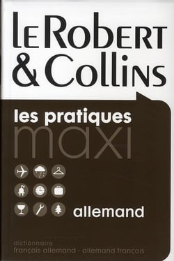 Dictionnaire maxi robert & collins - français-allemand / allemand-français