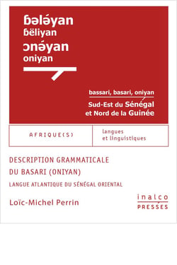 Description grammaticale du basari (oniyan) : LANGUE ATLANTIQUE DU SÉNÉGAL ORIENTAL